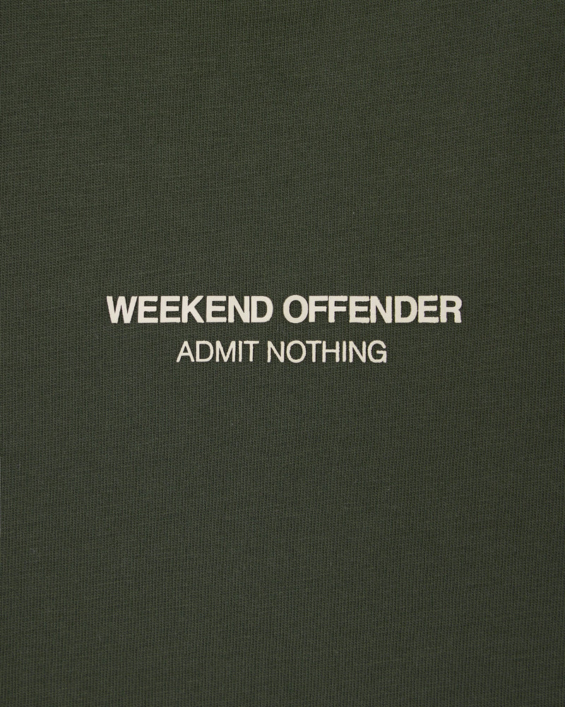 Weekend Offender Millergrove T-Shirt Black Forest Green/Calcium