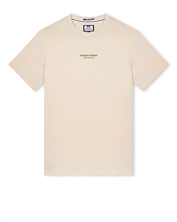 Weekend Offender Millergrove T-Shirt Calcium/Black Forest Green