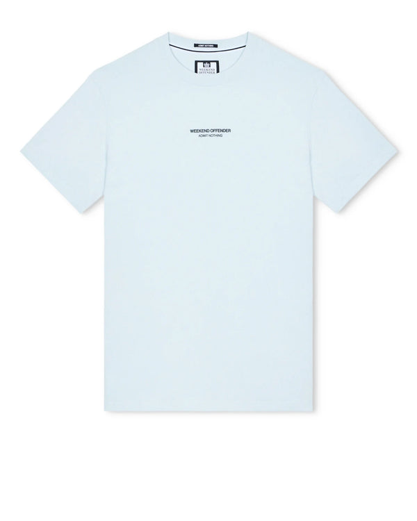 Weekend Offender Millergrove T-Shirt Sea Spray Blue/Black