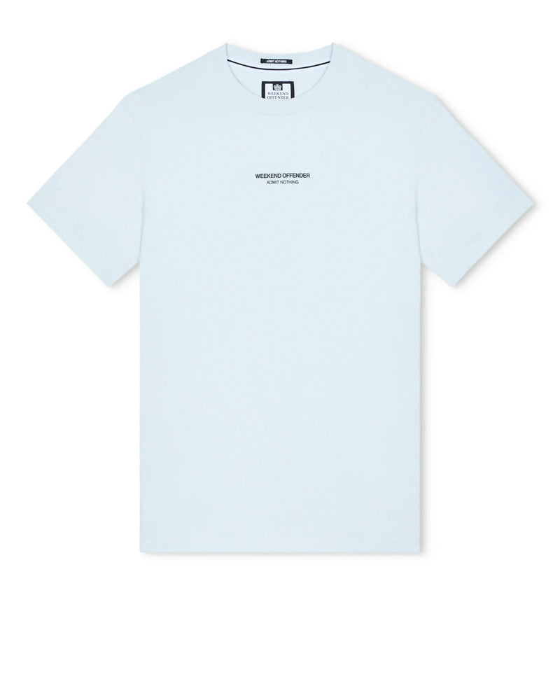 Weekend Offender Millergrove T-Shirt Sea Spray Blue/Black