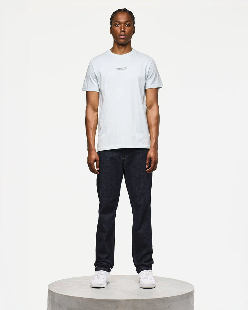 Weekend Offender Millergrove T-Shirt Sea Spray Blue/Black