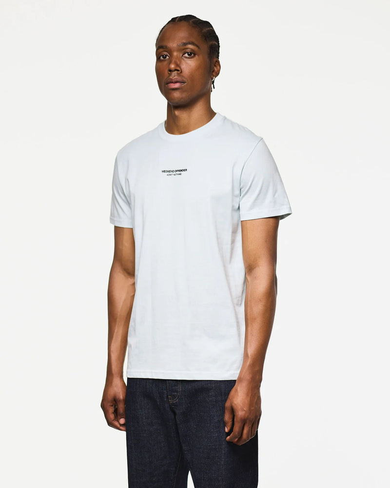 Weekend Offender Millergrove T-Shirt Sea Spray Blue/Black