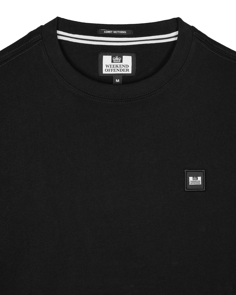 Weekend Offender Cannon Beach 100% Cotton T-Shirt - BLACK