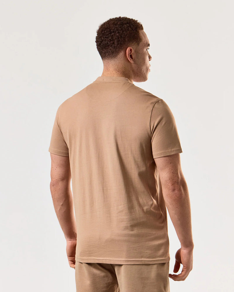 Weekend Offender Manuel 100% Cotton T-Shirt - COGNAC Brown