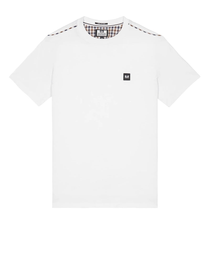 Weekend Offender Manuel 100% Cotton T-Shirt - WHITE