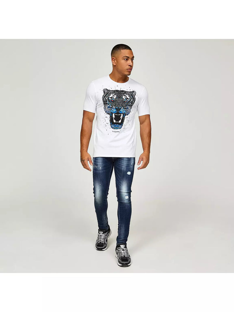 Alessandro Zavetti Marciano Slim Fit Denim Jean - Washe Blue