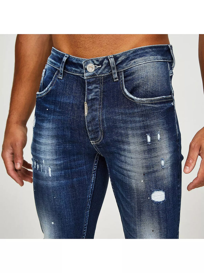 Alessandro Zavetti Marciano Slim Fit Denim Jean - Washe Blue