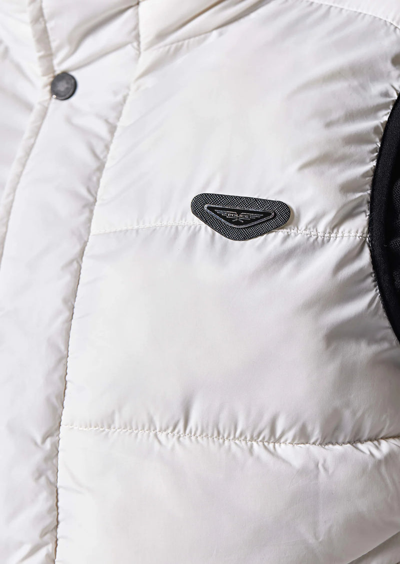 883 Police Walix White Gilet Body Warmer