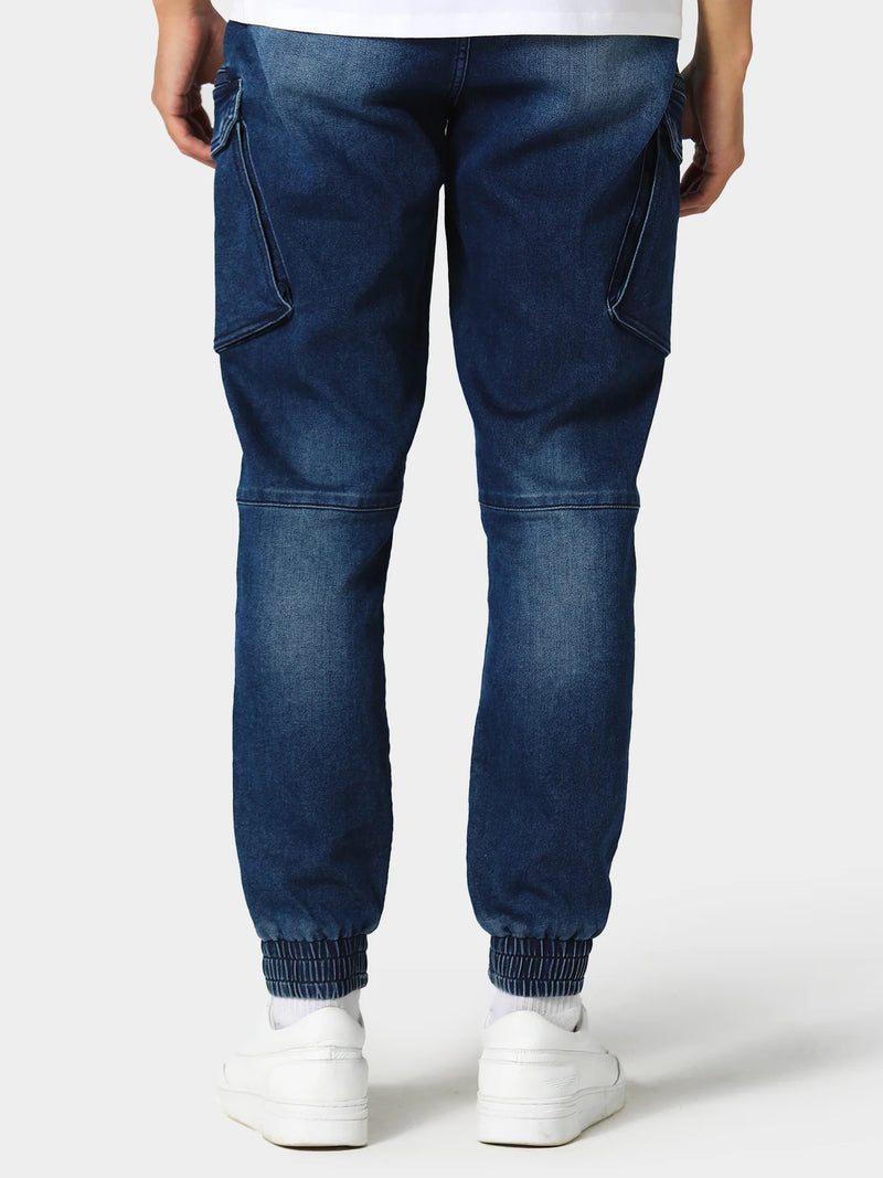 883 Police Ware 537 Denim Cargo Pants