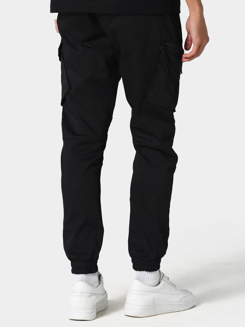 883 Police Ware Black Cargo Pants