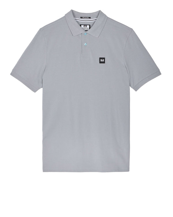Weekend Offender Caneiros 100% Cotton pique Polo Shirt - SMOKEY Grey