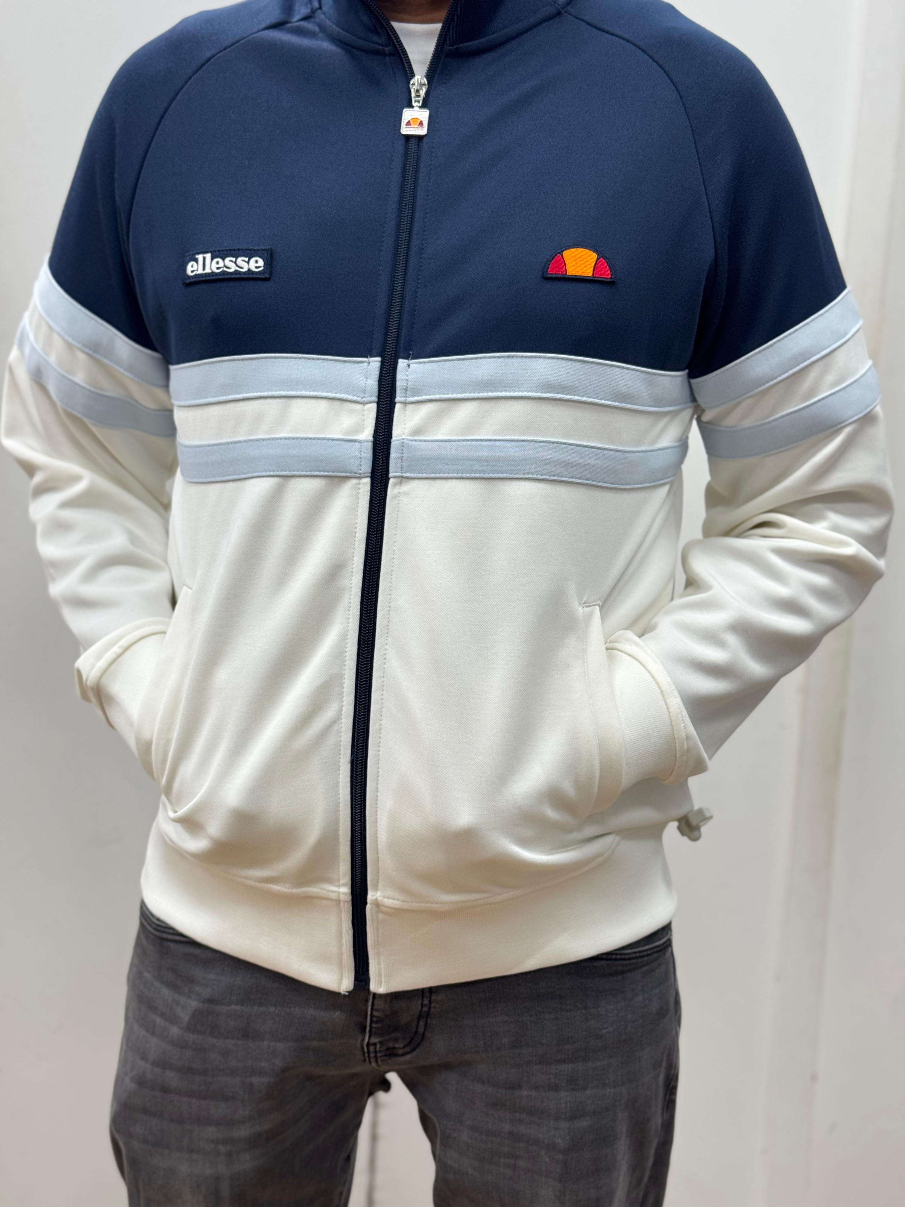 Ellesse Rimini Track Top Cream/Navy