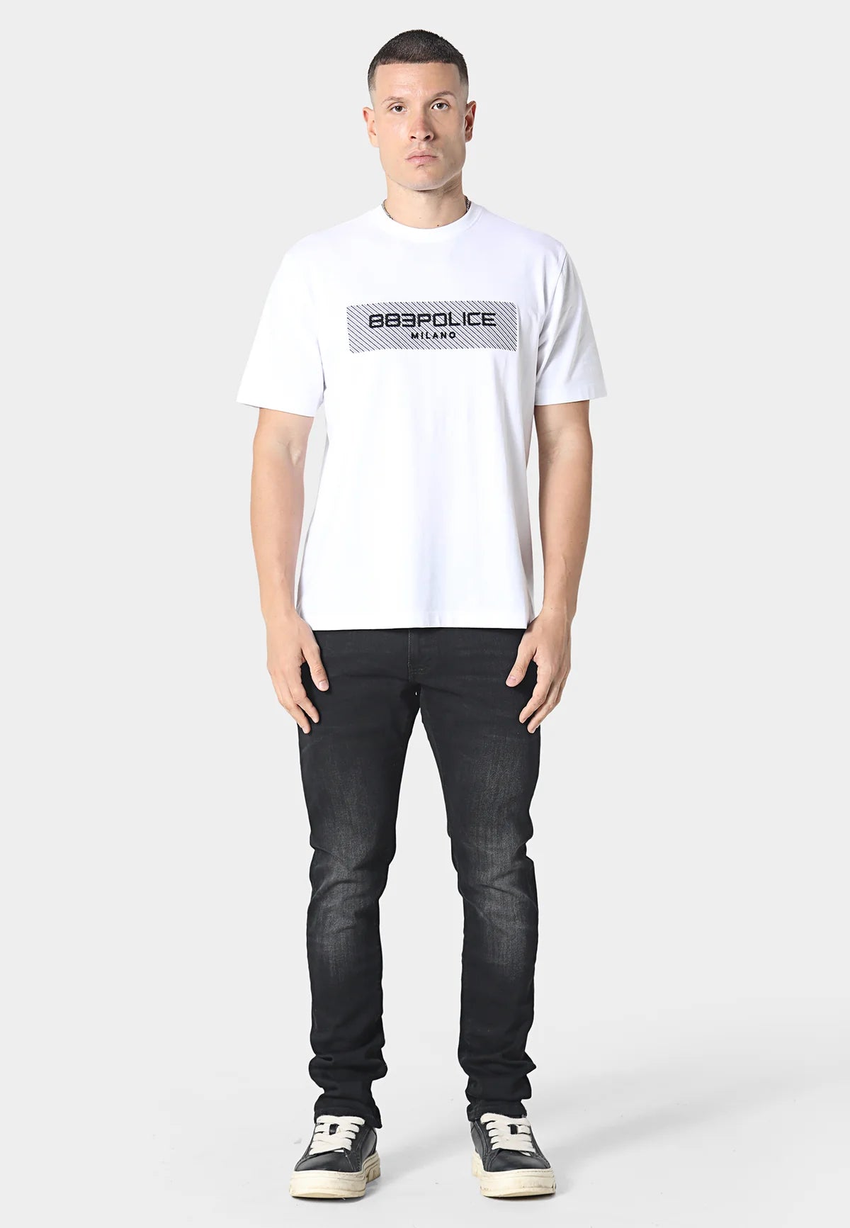 883 Police Xandrel T-Shirt White