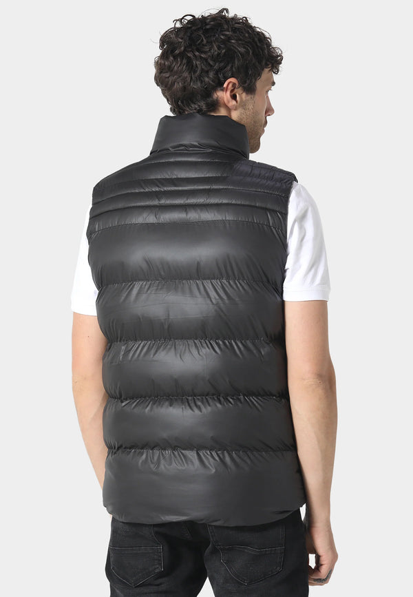 883 Police Quilted padded body Yants Black Gilet