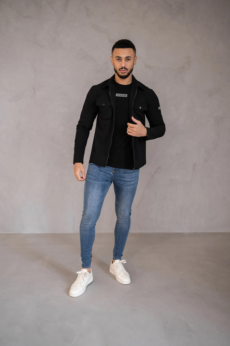 Capo Clothing BUTTON Jacket - Black