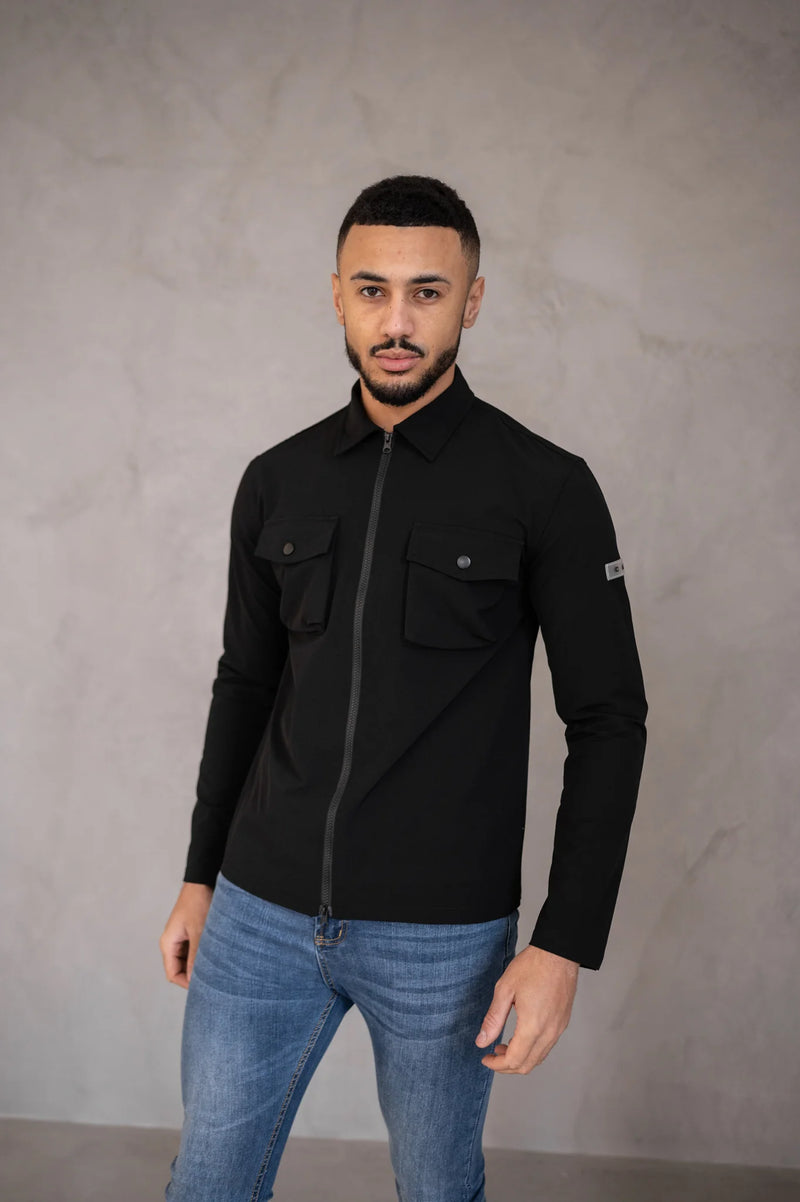 Capo Clothing BUTTON Jacket - Black
