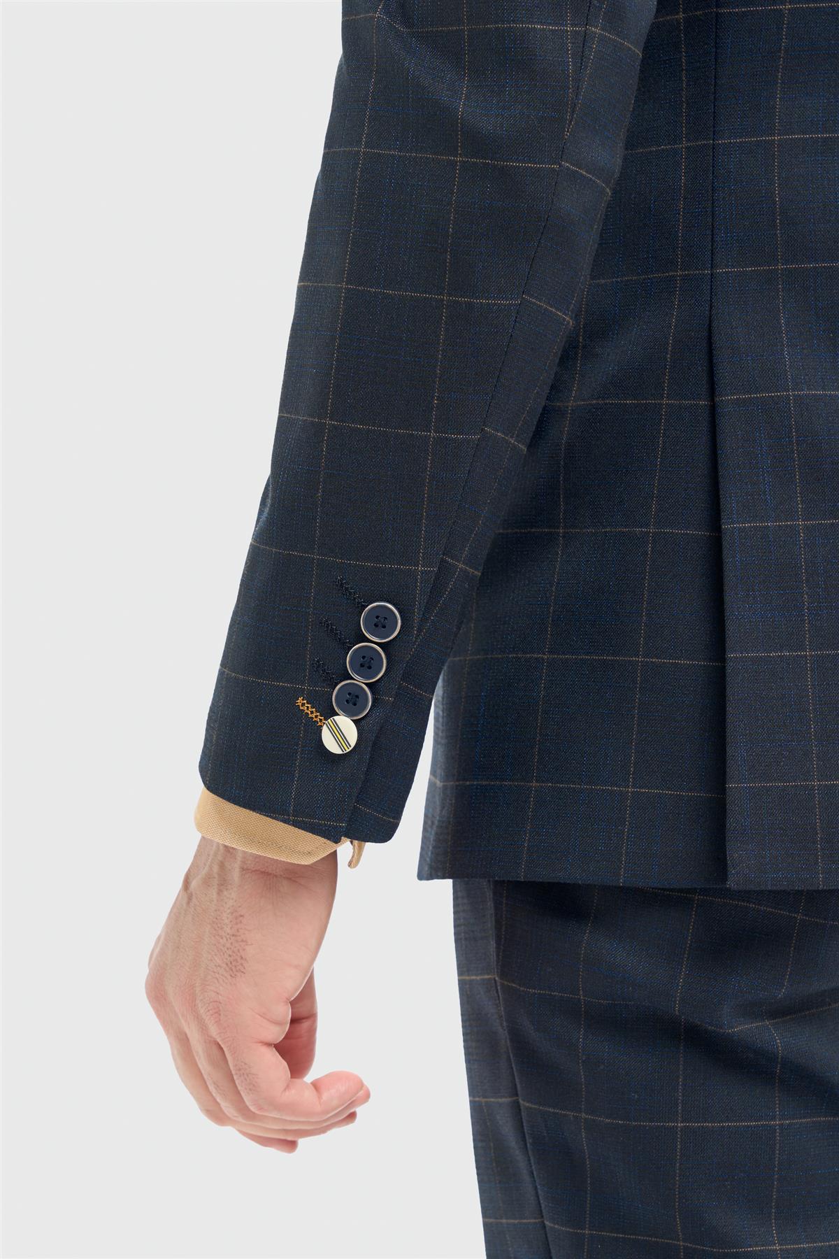 House of Cavani Torino Navy Blazer
