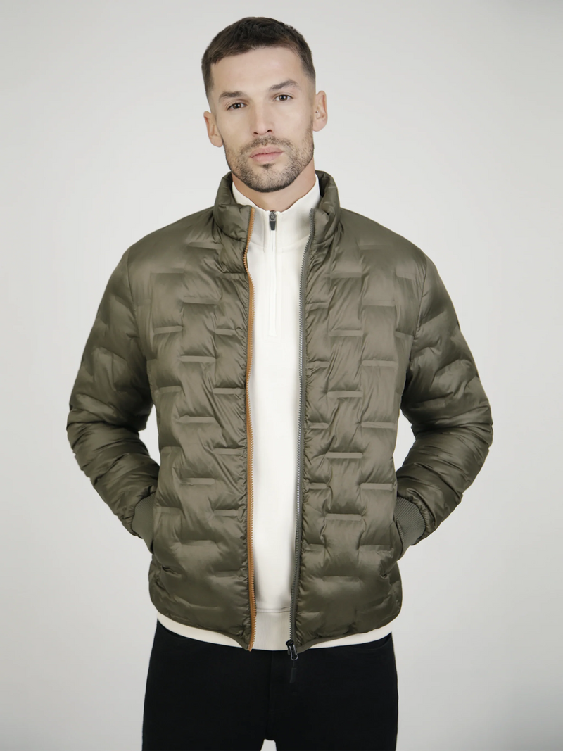 Mish Mash Bookite Khaki Bomber Jacket