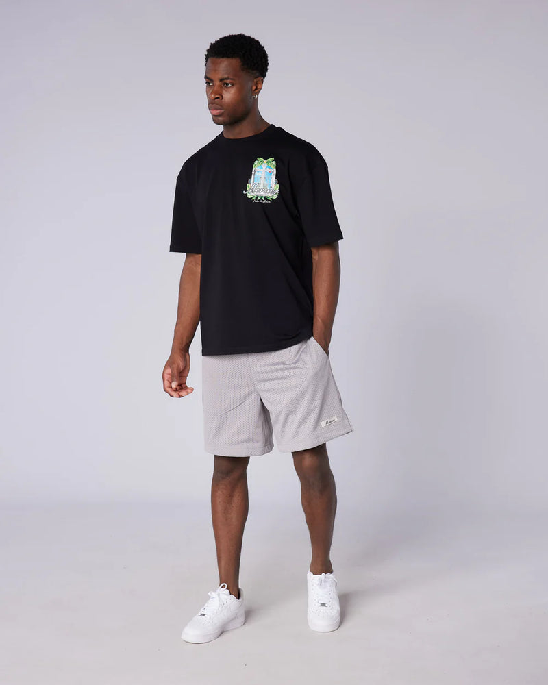 Mercier Balcony Serve T-shirt - BLACK