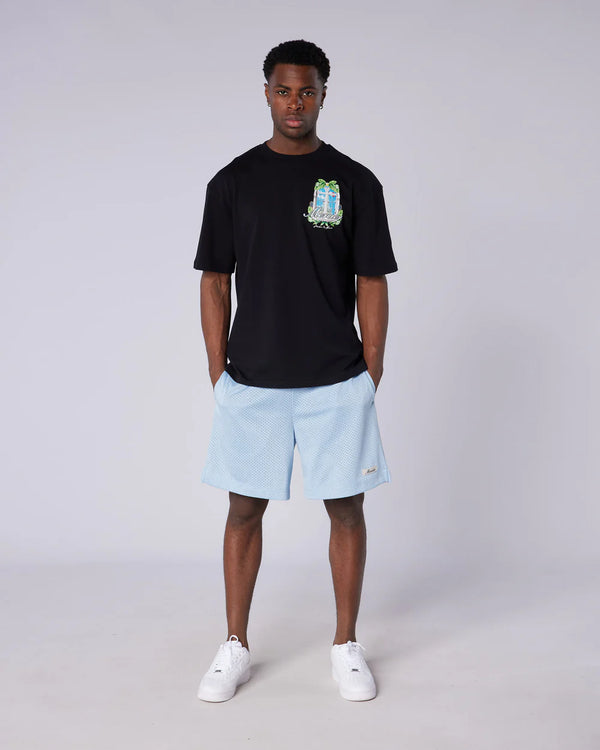 Mercier Balcony Serve T-shirt - BLACK