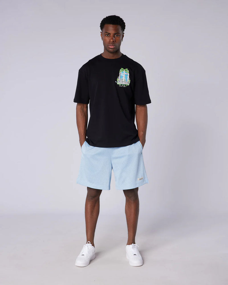 Mercier Balcony Serve T-shirt - BLACK