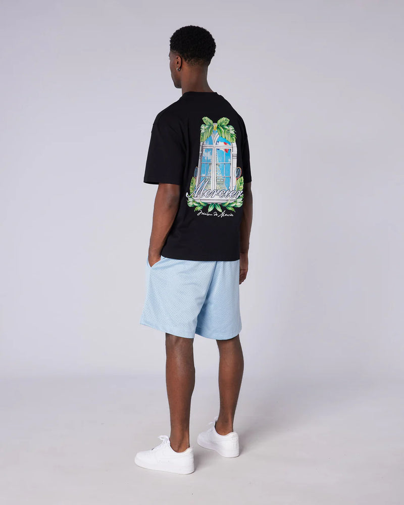 Mercier Balcony Serve T-shirt - BLACK