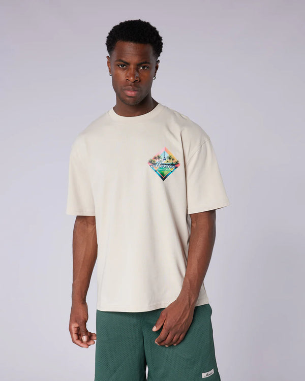Mercier Trance Serve Tshirt - ECRU