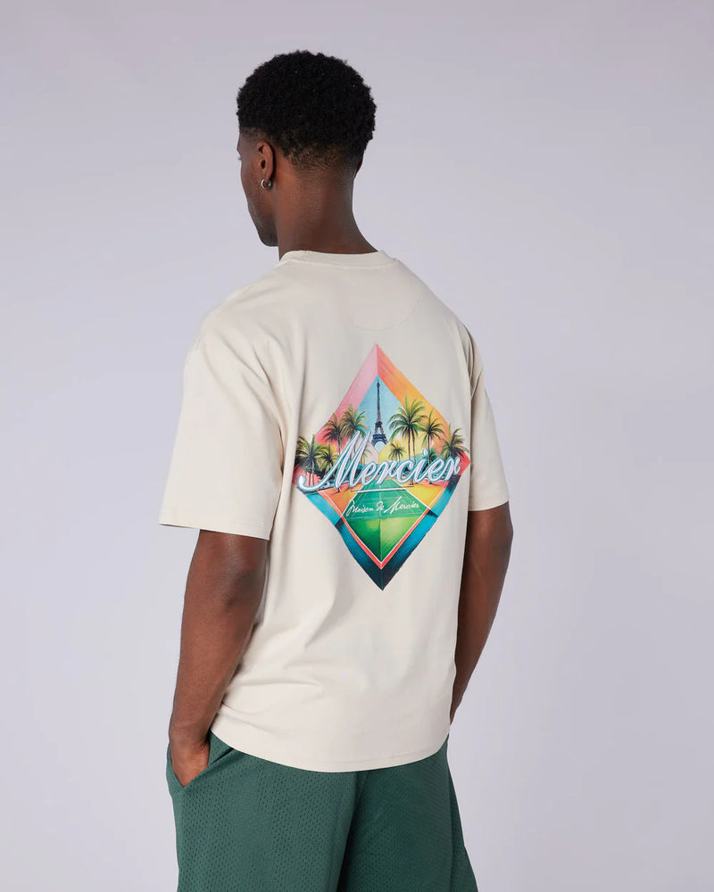Mercier Trance Serve Tshirt - ECRU