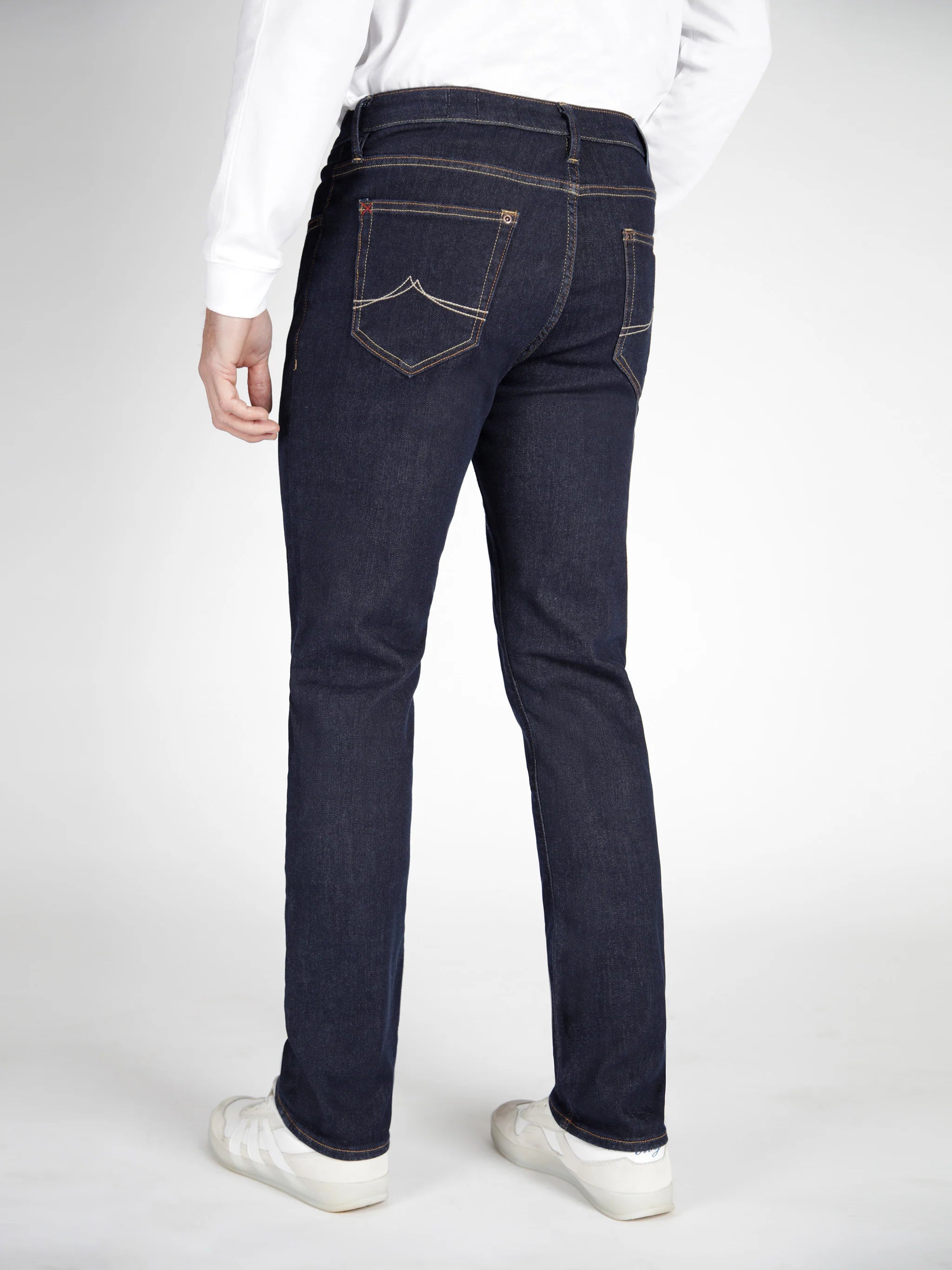 Mish Mash 1984 Tapered Fit Flex Active Natural RAW Denim BLUE Jean