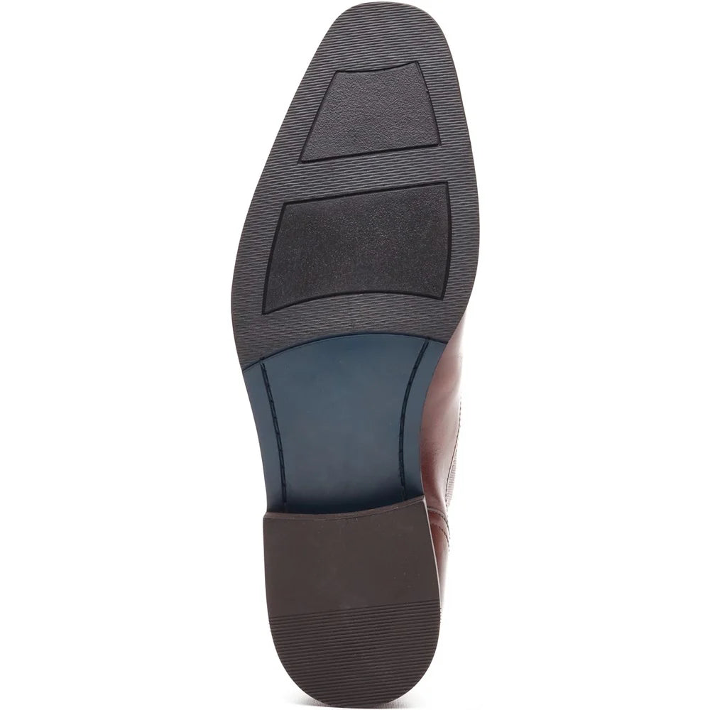 Base London Portico Leather Toe Cap Oxford Shoes - Tan
