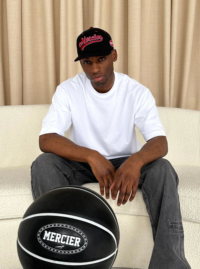 Mercier Empire Snap Back Cap BLACK RED