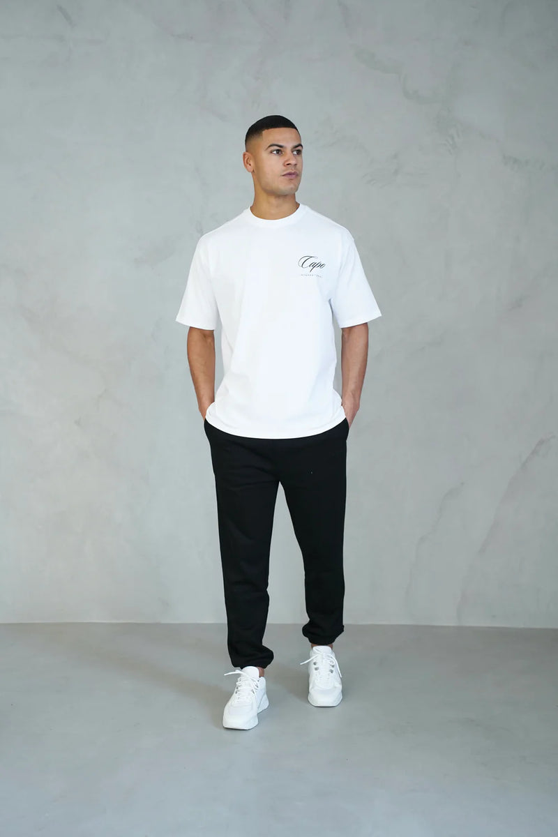 Capo International Relaxed Fit T-Shirt - WHITE