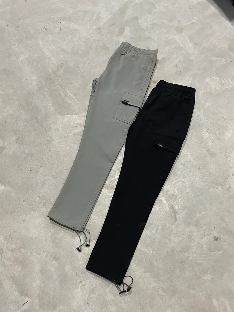 CAPO UTILITY CARGO PANT TOGGLE V2 - COLOUR LIGHT GREY