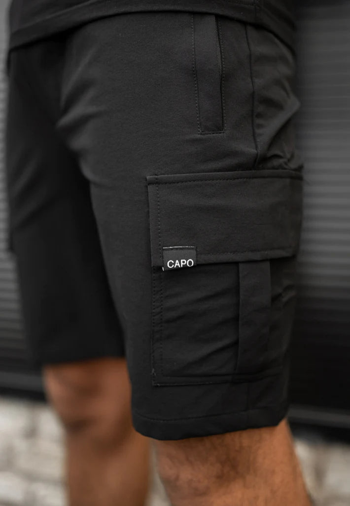 Capo UTILITY Cargo Short - Black