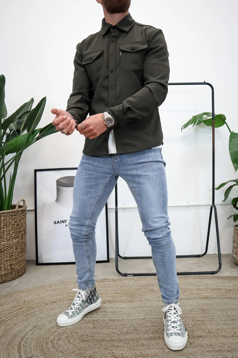 Capo Premium Overshirt Khaki