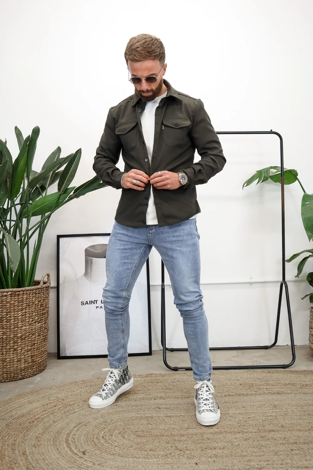 Capo Premium Overshirt Khaki