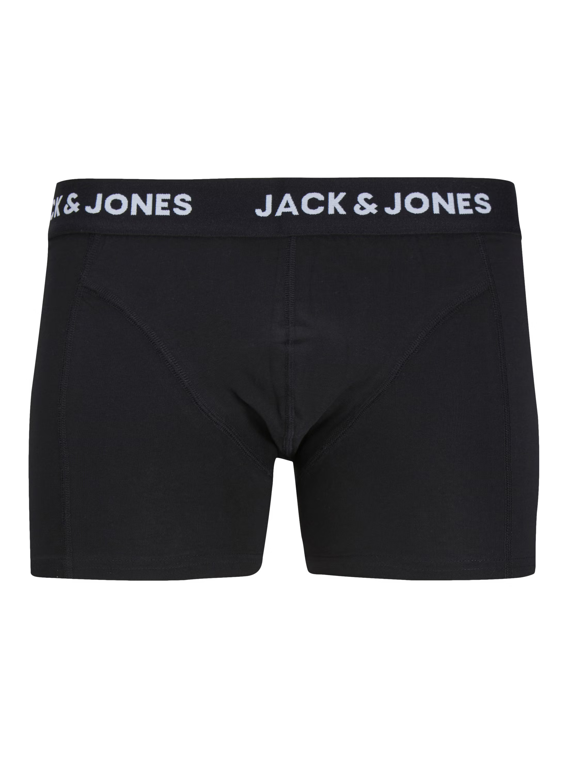 Jack & Jones Anthony 3-Pack Close Fitting Trunks - Black