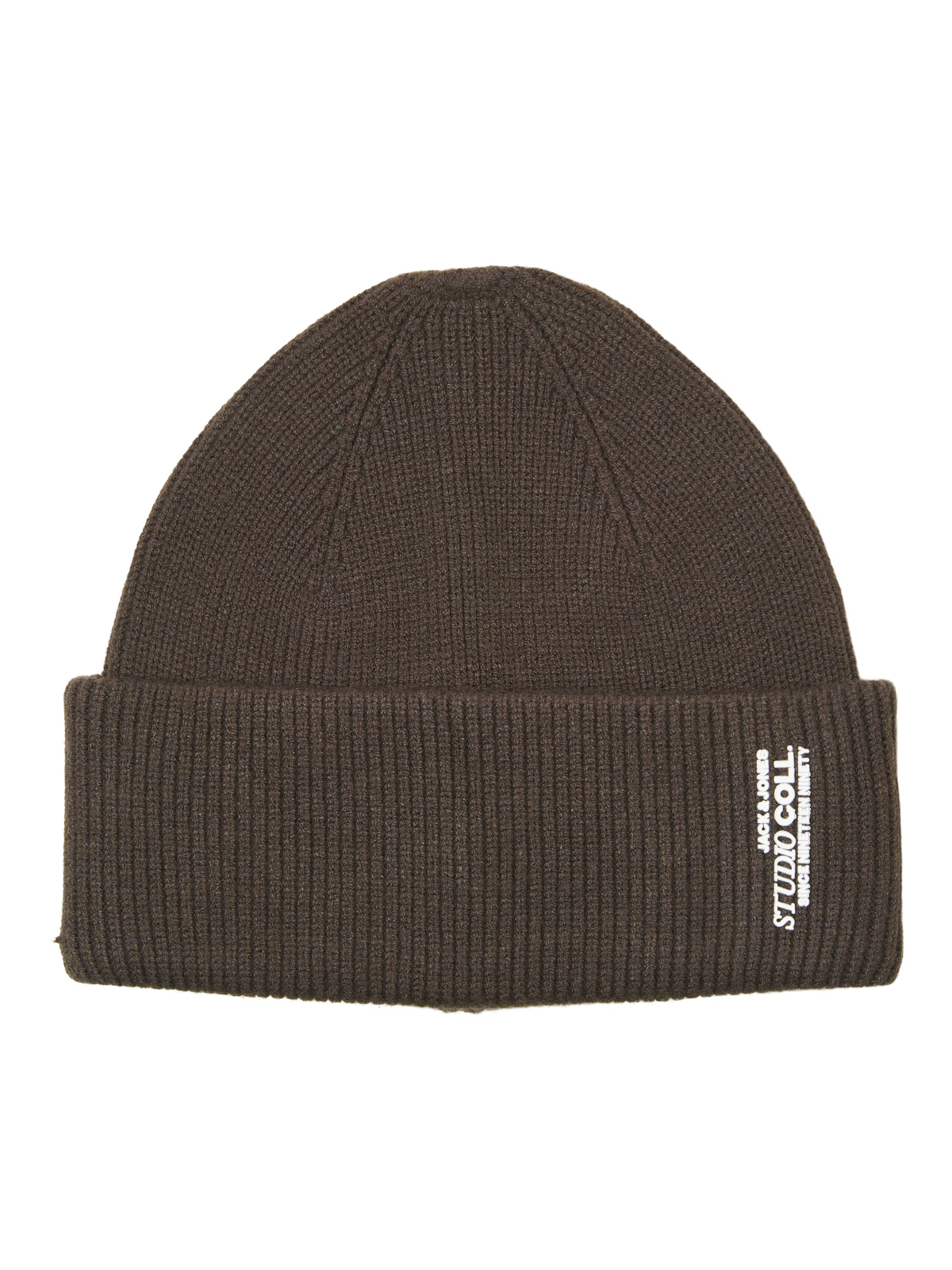 Jack&Jones Col Ribbed Beanie - Brown / Delicioso