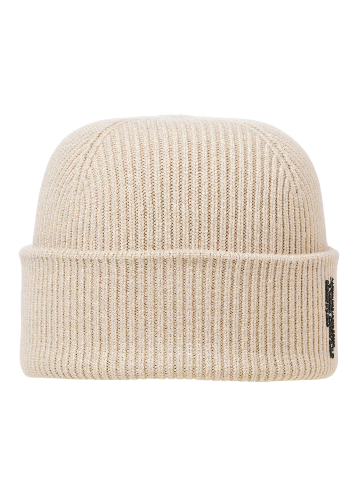 Jack&Jones Col Ribbed Beanie - Grey / Moonbeam
