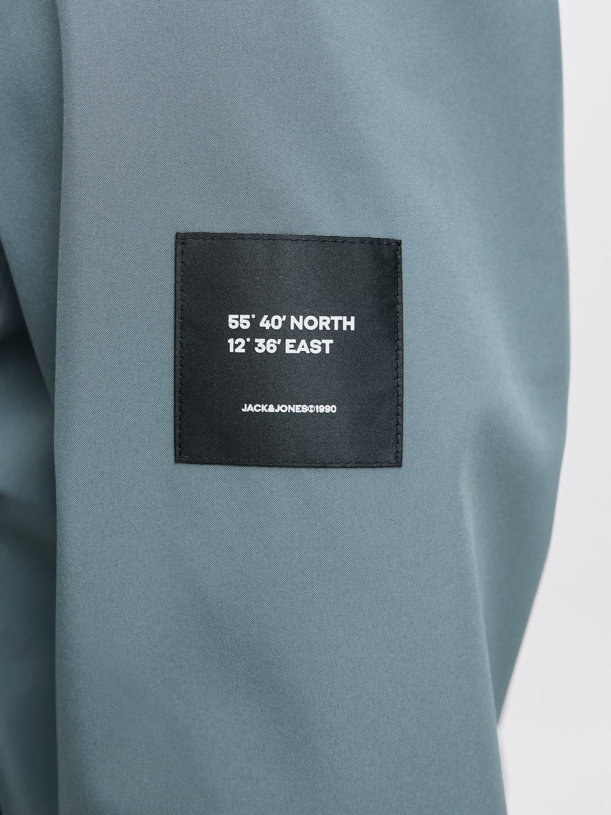 Jack&Jones Basic Softshell Hooded Jacket in STORMY WEATHER