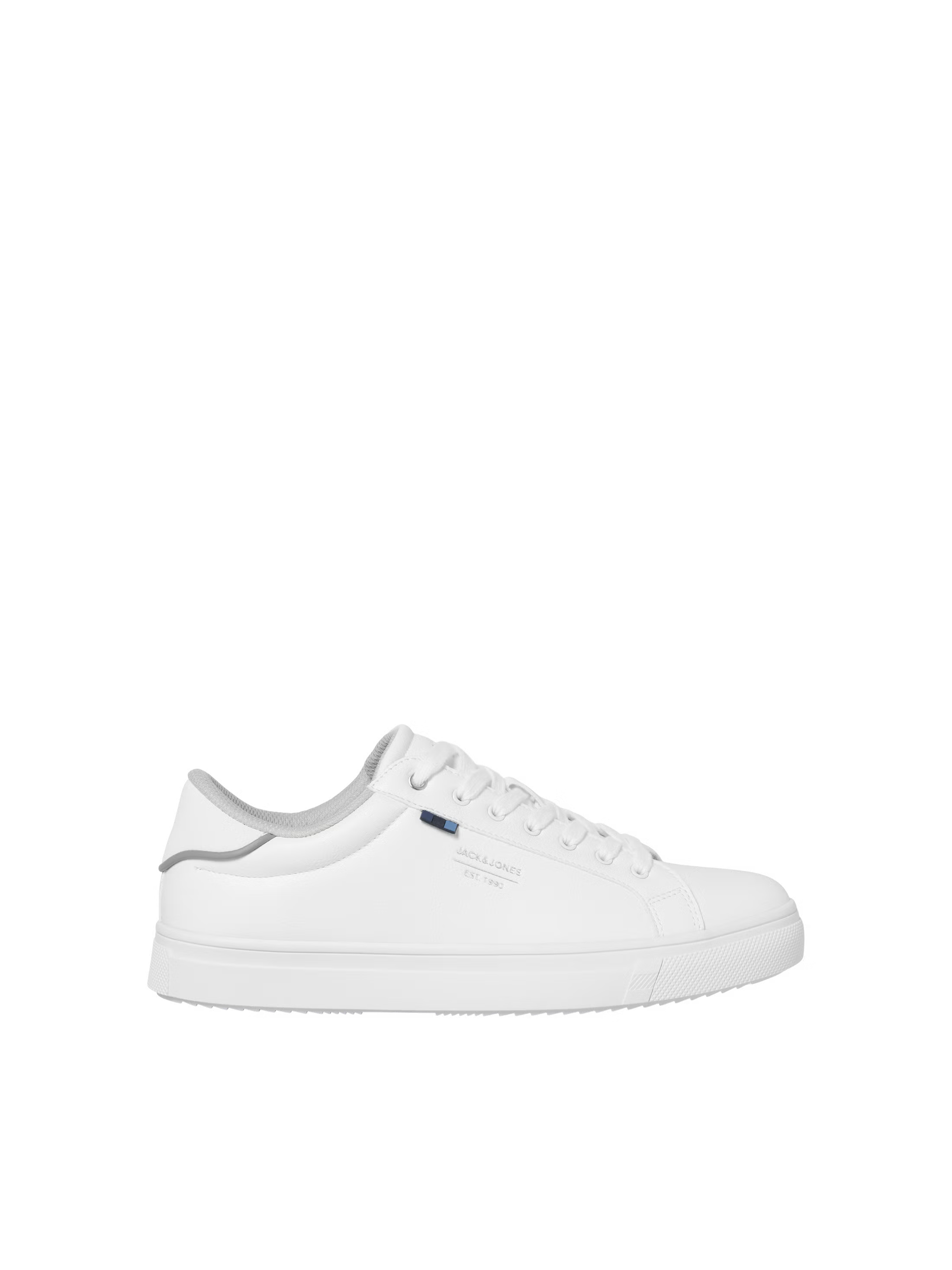 Jack&Jones Bale Lace Up Sneaker Trainers in WHITE