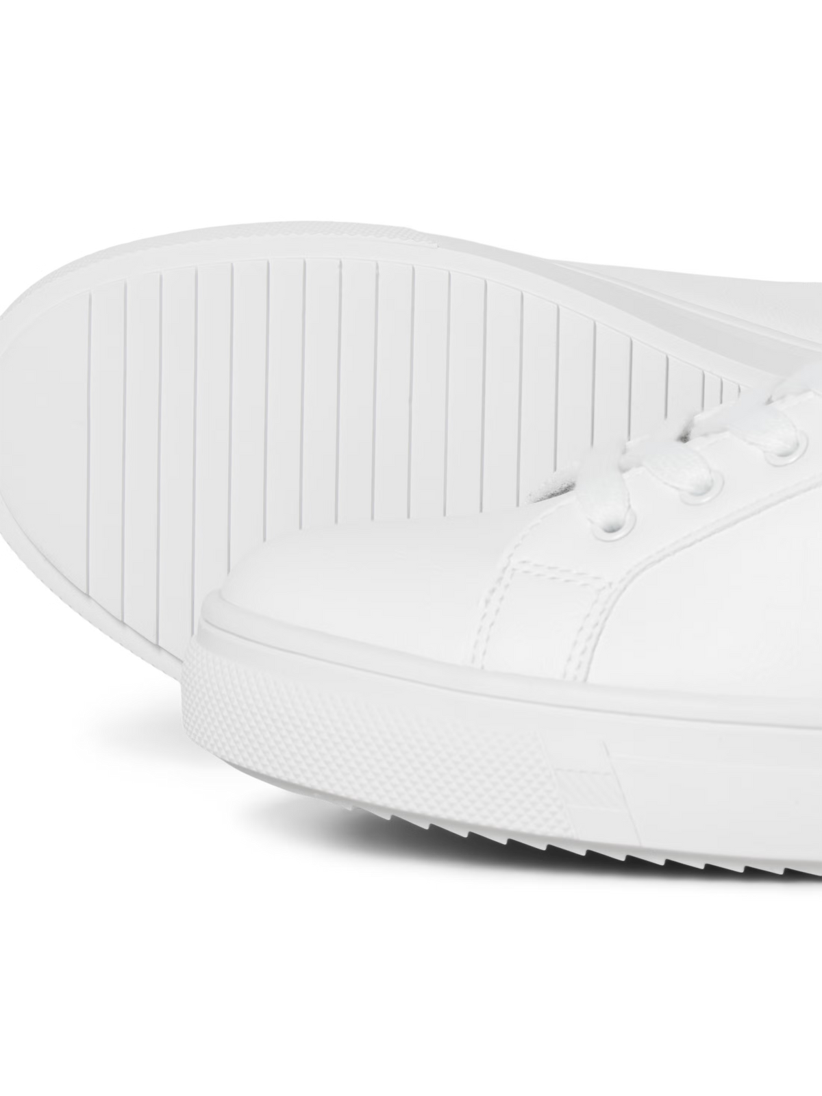 Jack&Jones Bale Lace Up Sneaker Trainers in WHITE