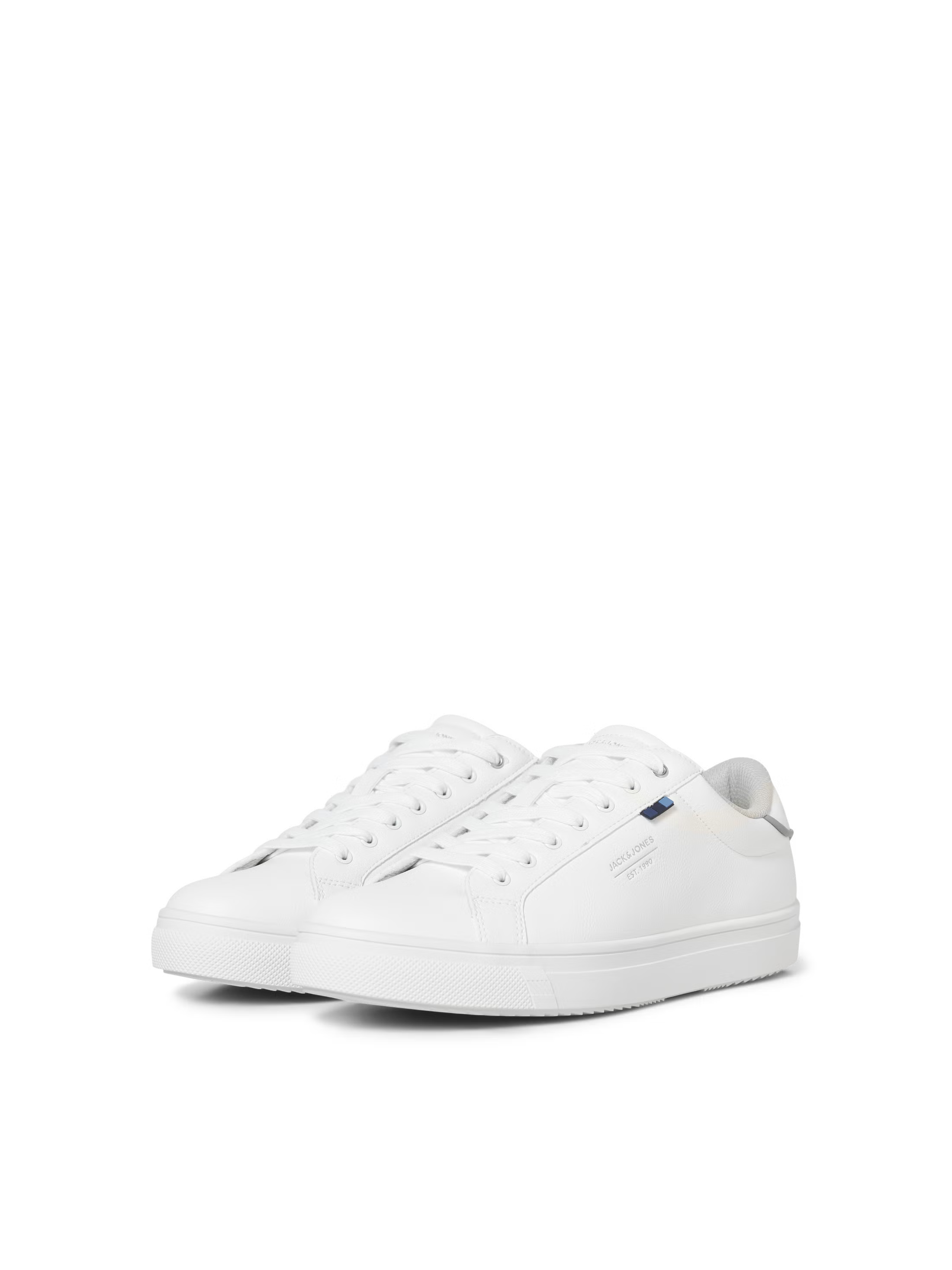 Jack&Jones Bale Lace Up Sneaker Trainers in WHITE