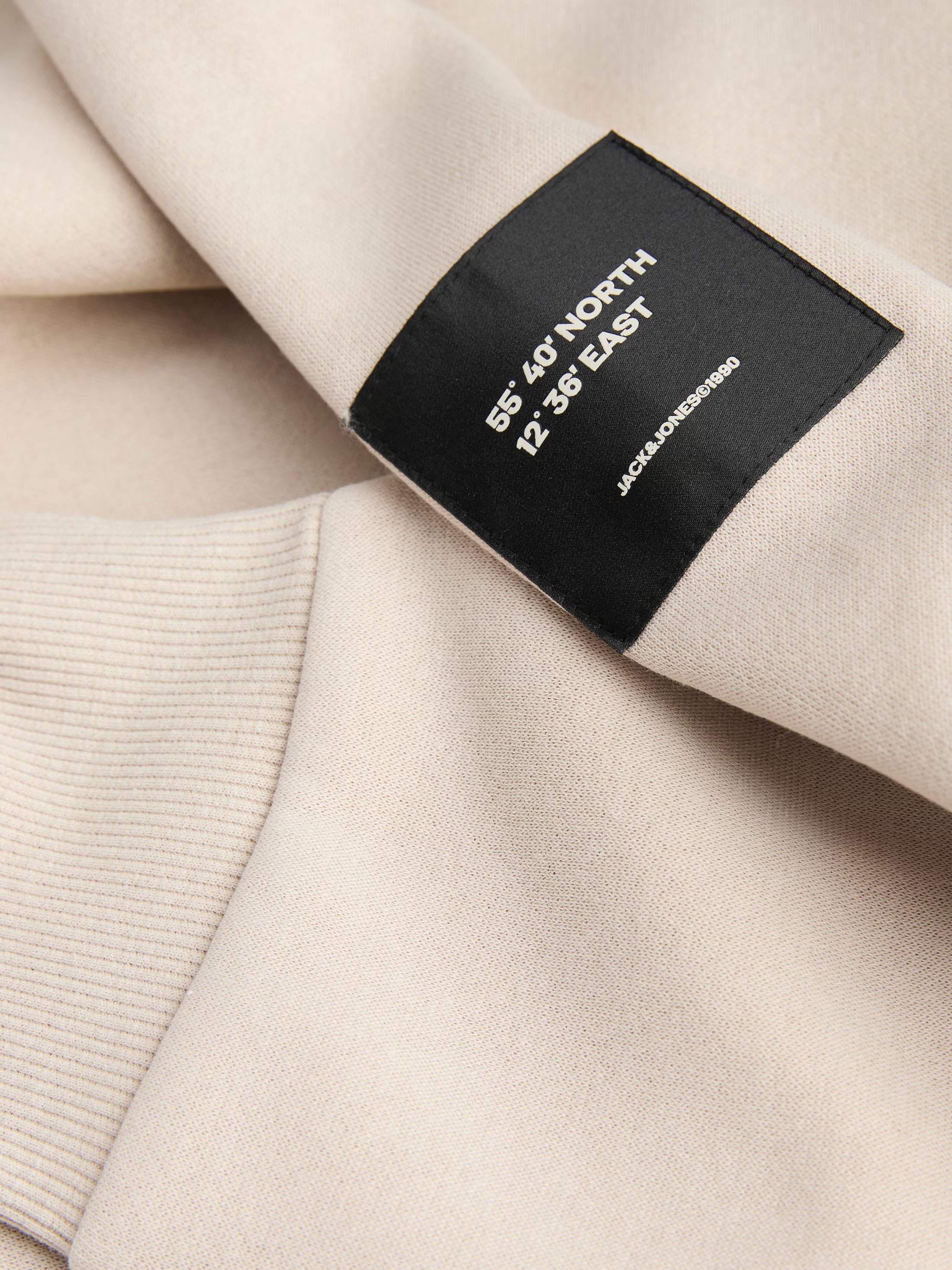 Jack&Jones Cleveland Sweatshirt in Light Grey / Moonbeam