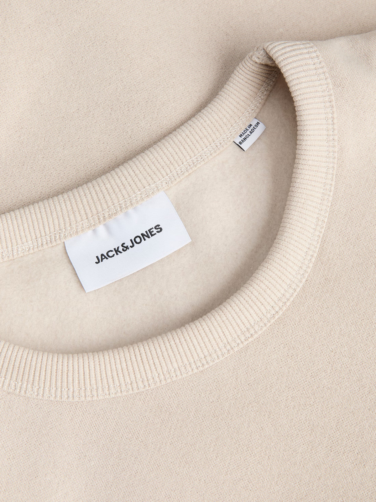 Jack&Jones Cleveland Sweatshirt in Light Grey / Moonbeam