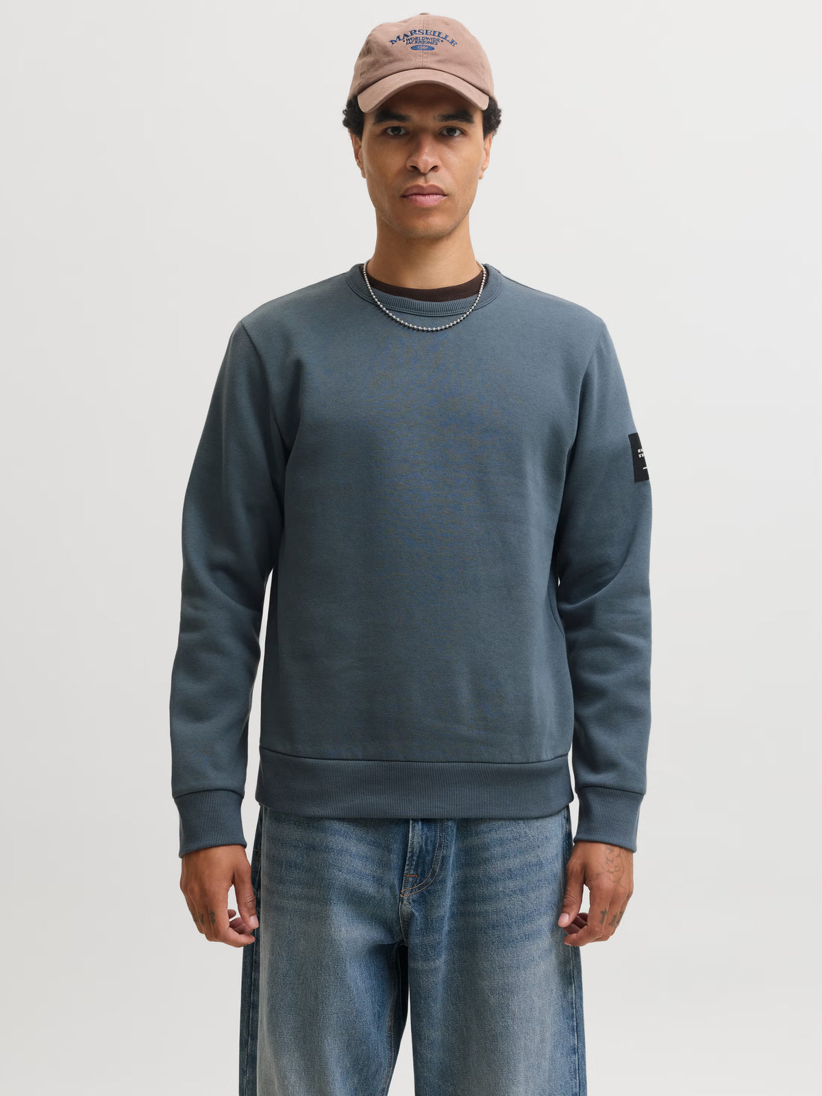 Jack&Jones Cleveland Sweatshirt in Grey / Turbulence