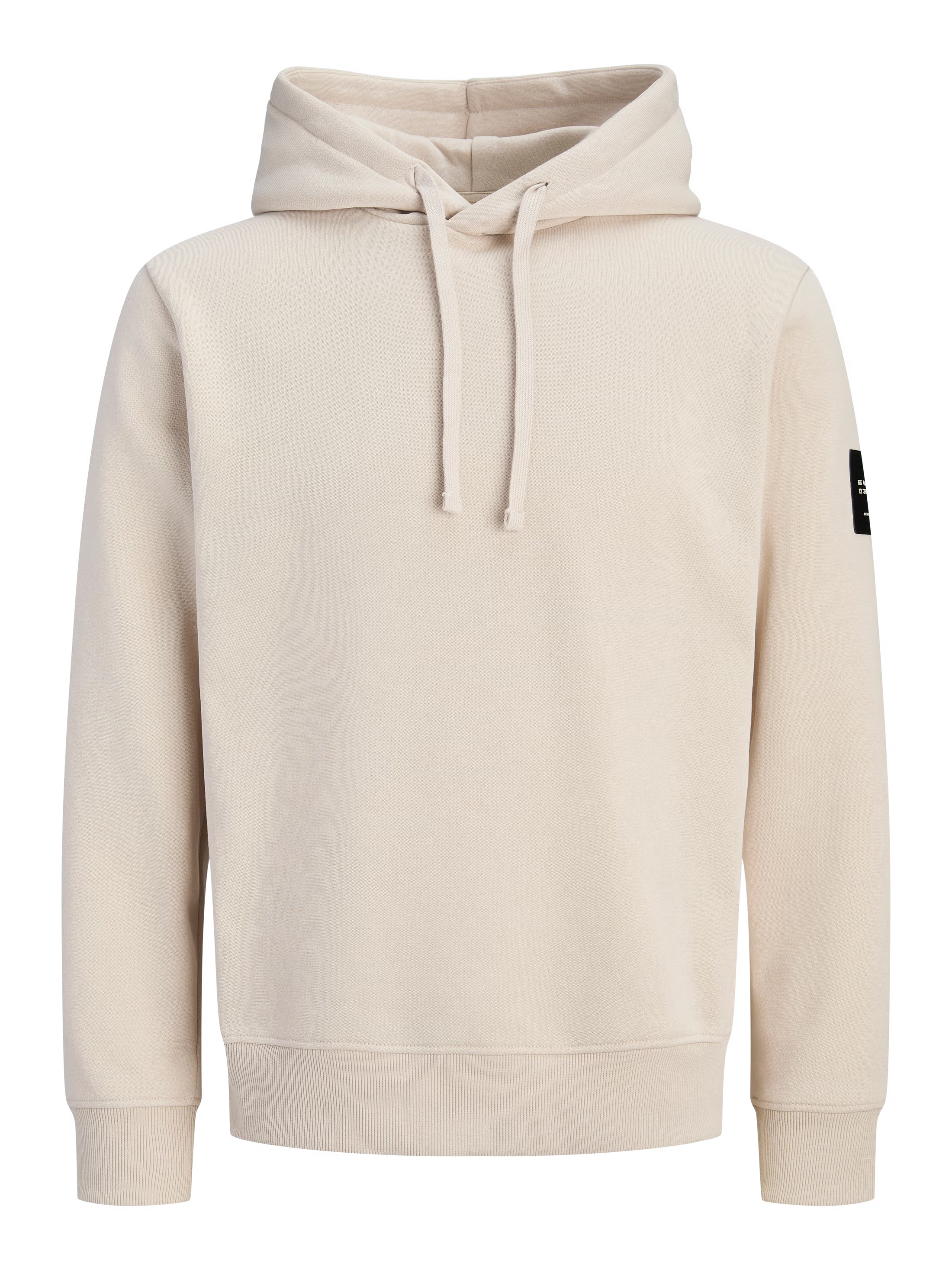 Jack&Jones Cleveland Sweat Hoodie in Light Grey / Moonbeam