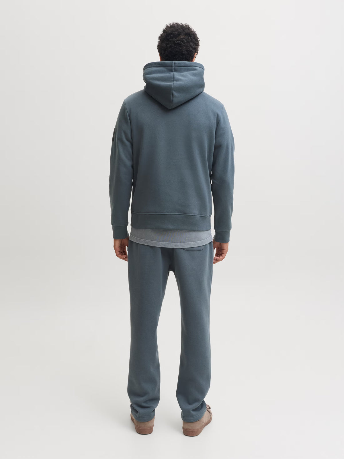 Jack&Jones Cleveland Sweat Hoodie in Grey / Turbulence