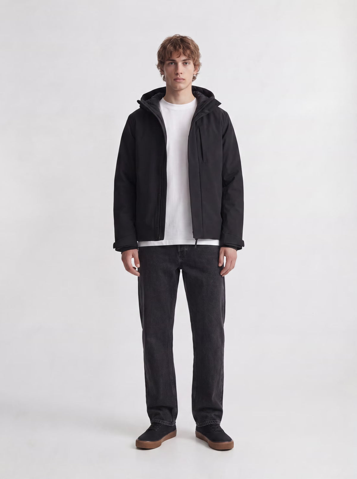 Jack & Jones Ekeen Hooded Jacket Black