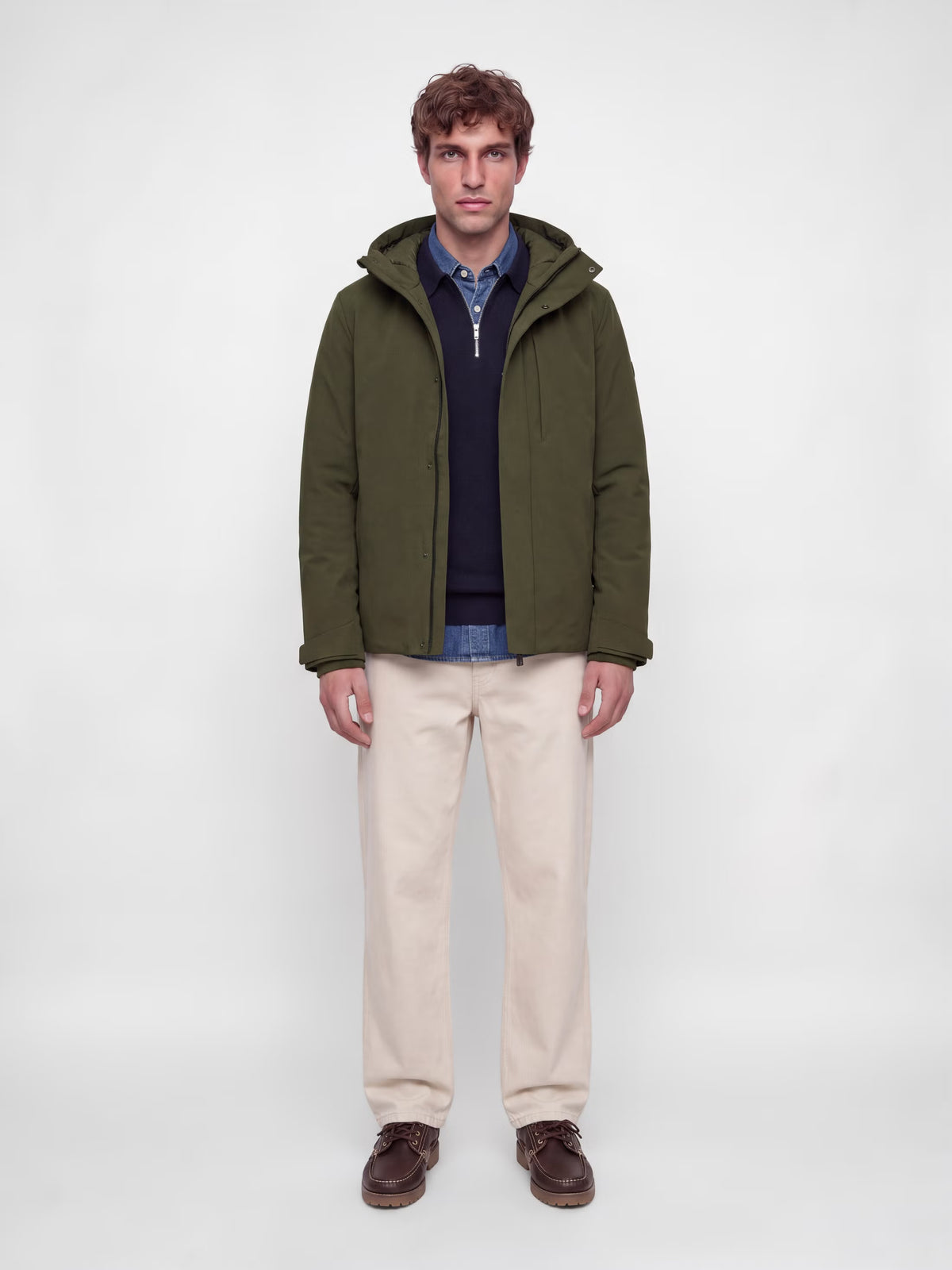 Jack & Jones Ekeen Hooded Jacket Grape Leaf Green